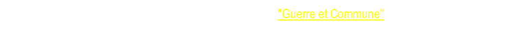 Voyez un autre album de Draner "Guerre et Commune"